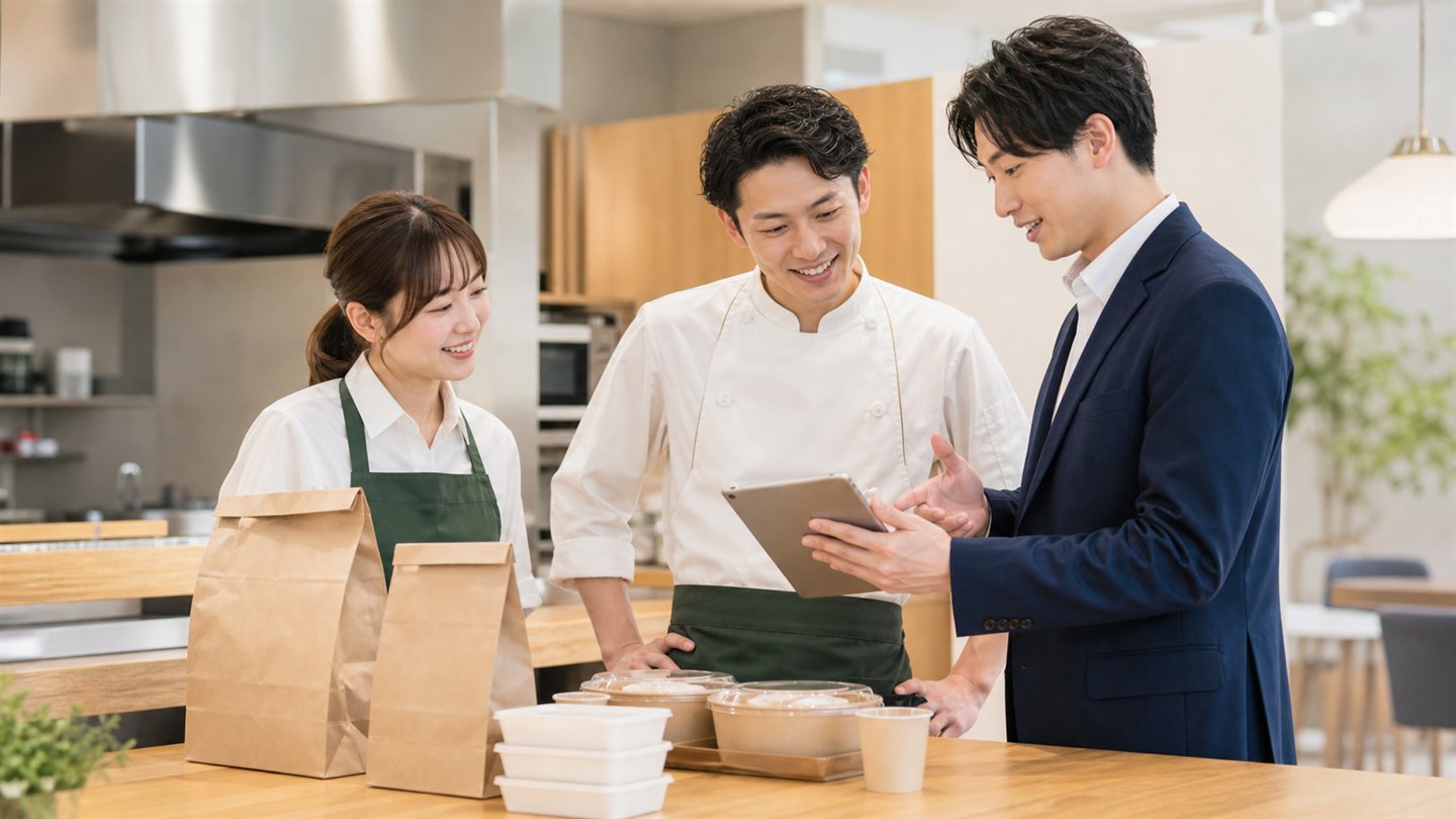フードデリバリー導入サポートのイメージ