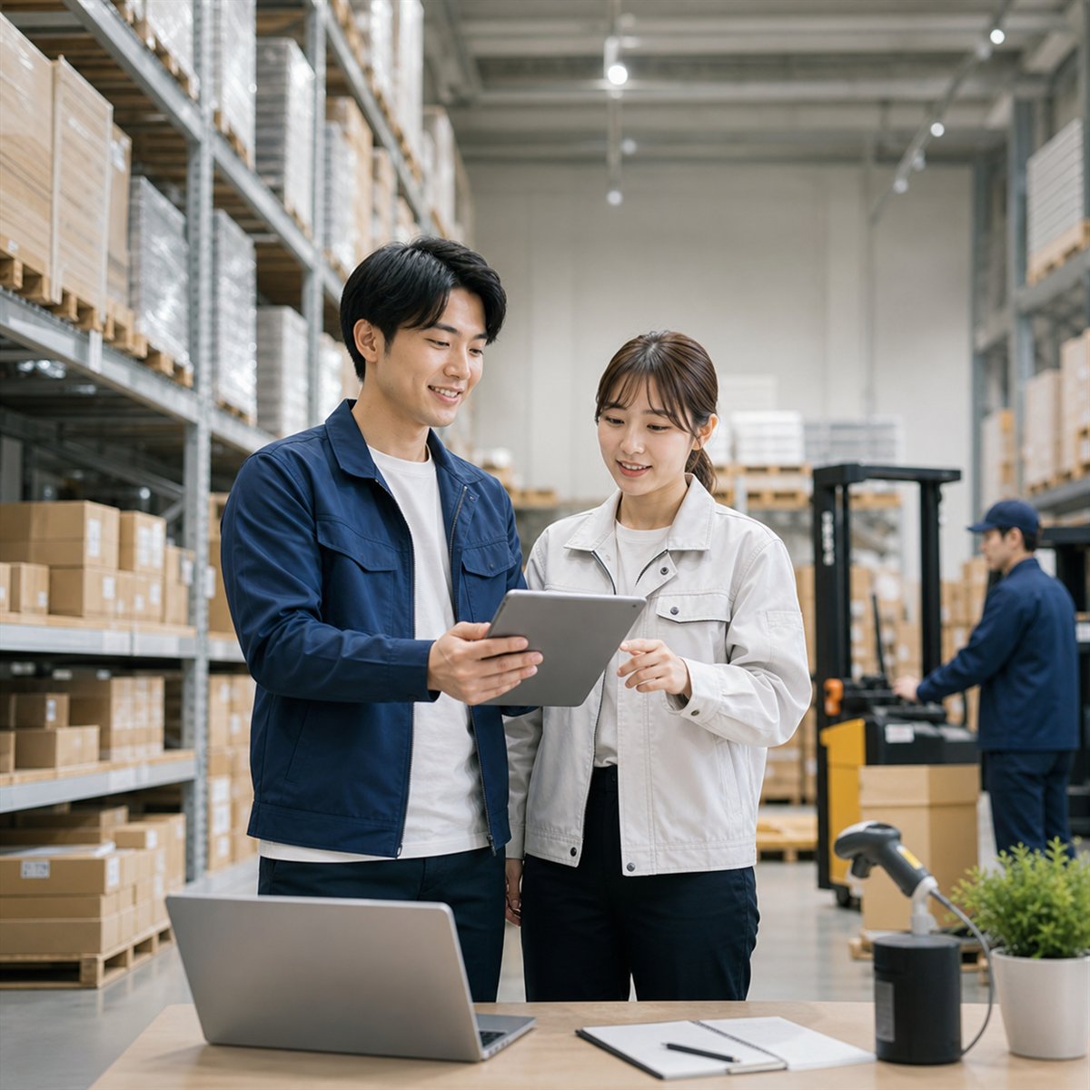 物流サポートを検討する企業のイメージ